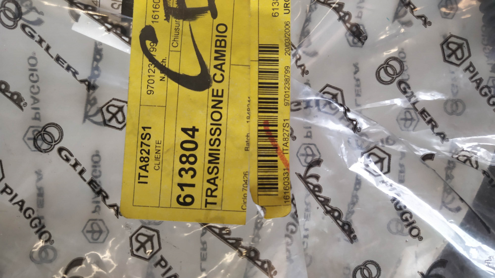 trasmissione cambio originale piaggio quargo diesel