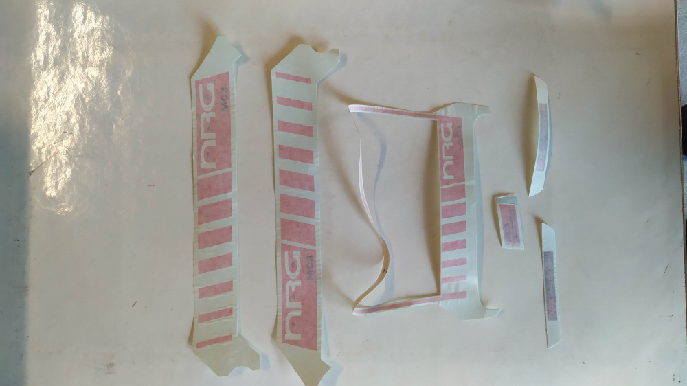 kit adesivi incompleto piaggio nrg mc3