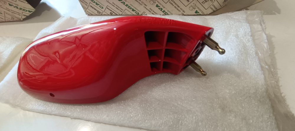 coppia specchietti nuovi originali rossi cagiva mito racing