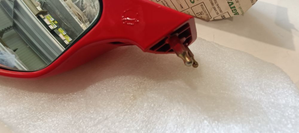 coppia specchietti nuovi originali rossi cagiva mito racing