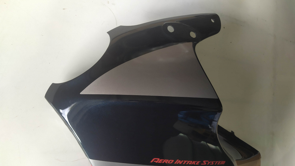 carena anteriore superiore sx nera/grigia honda nsr 125 r ´89