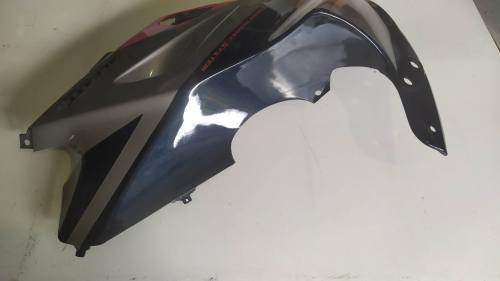 carena anteriore superiore sx nera/grigia honda nsr 125 r ´89