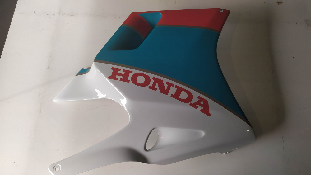 carena anteriore inferiore dx blu/bianca honda nsr 125 rl