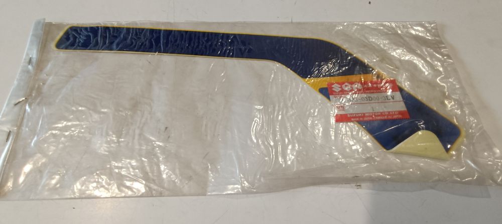 adesivo fianchetto post. dx suzuki ts 125 r ´89 – adesivo piegato sul finale -