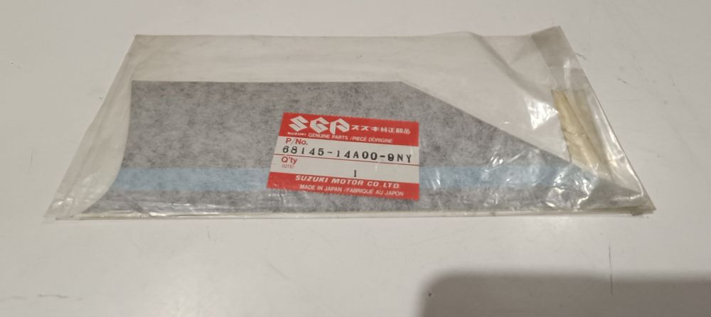 adesivo fianchetto suzuki dr 600