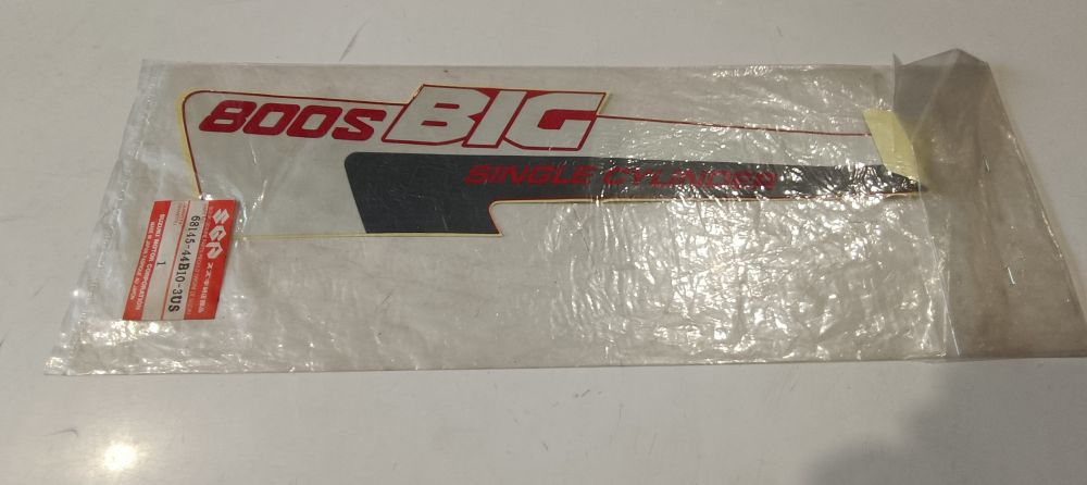 adesivo suzuki 800 s big – parte finale piegata -