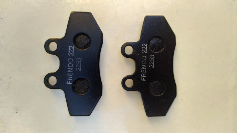 coppia pastiglie anteriori aprilia red rose 125 - pegaso 125 - rx 125 ´91-´94