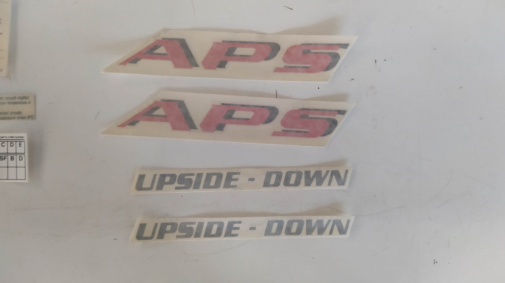 serie adesivi non completo aprilia rx 125 r ´89 - ´93