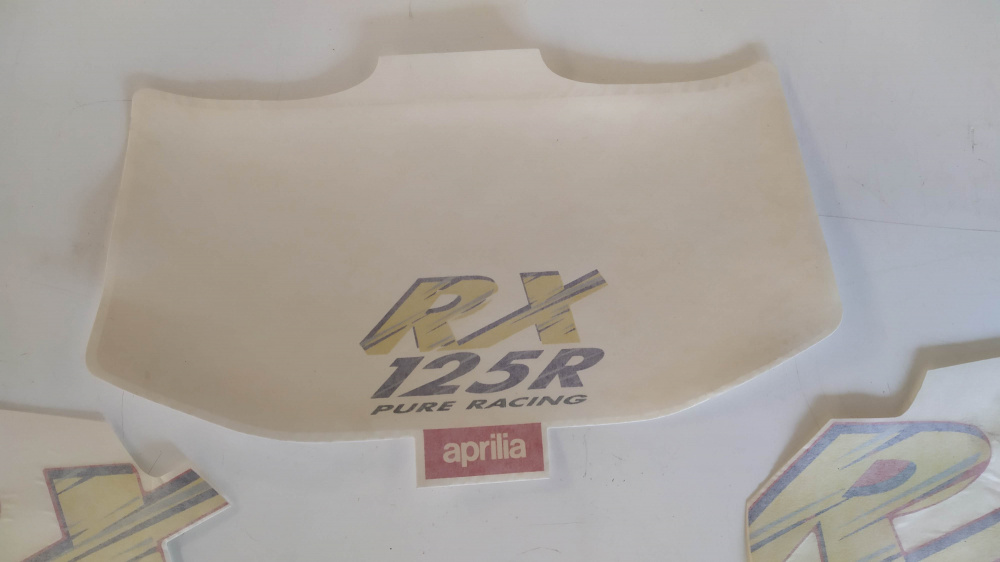 serie adesivi non completo aprilia rx 125 r ´89 - ´93