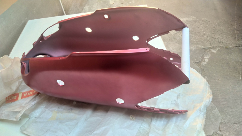 carena posteriore rossa aprilia gulliver