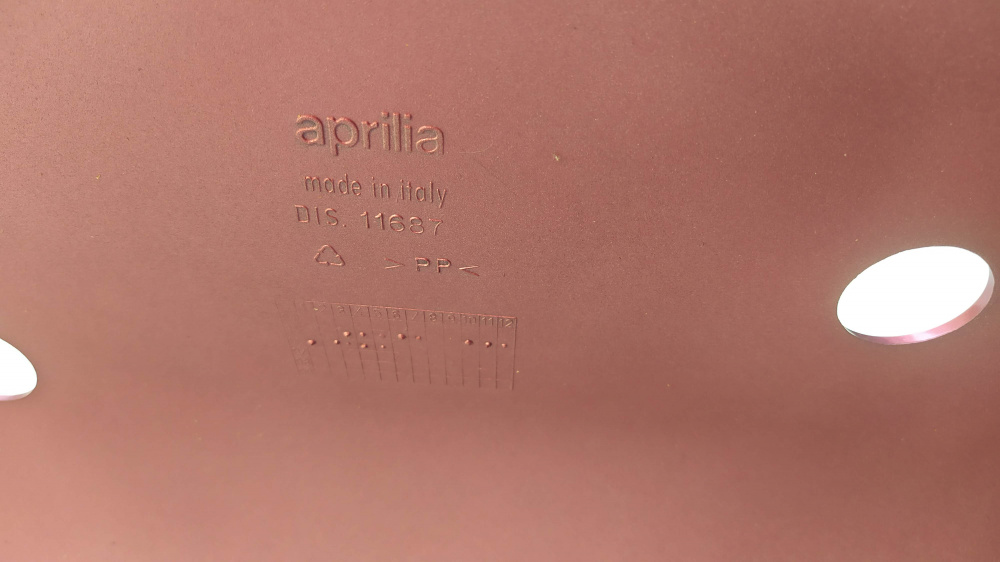 carena posteriore rossa aprilia gulliver