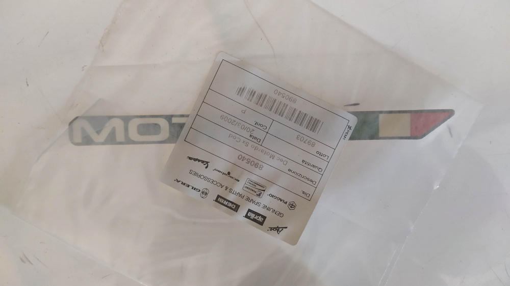 decalco motard sx codino aprilia rx - sx 50 e 125 ´06 - ´10