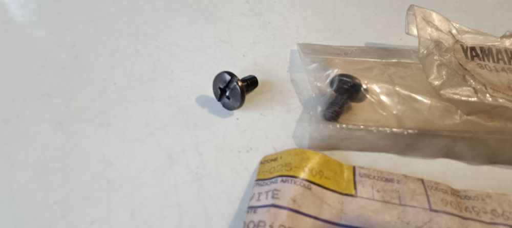 2 viti originali yamaha vari modelli - contattare per applicazioni -