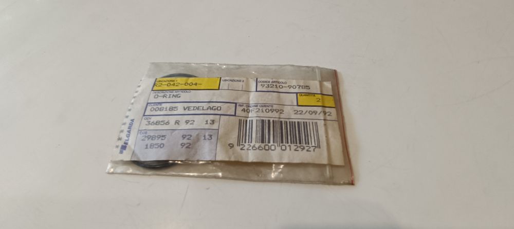 2 o-ring cilindro yamaha tdm 850 – super tenere 750 – yz 125