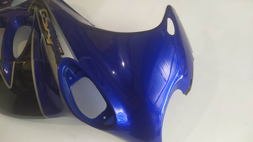 carena anteriore dx blu suzuki gsx 600 f ´03 - carena graffiata -