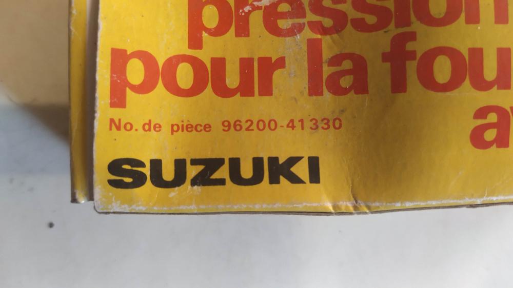 indicatore di pressione per forcella anteriore per vari modelli suzuki