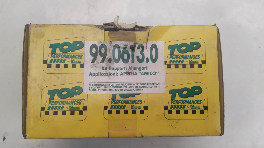 kit rapporti allungati top performance aprilia amico