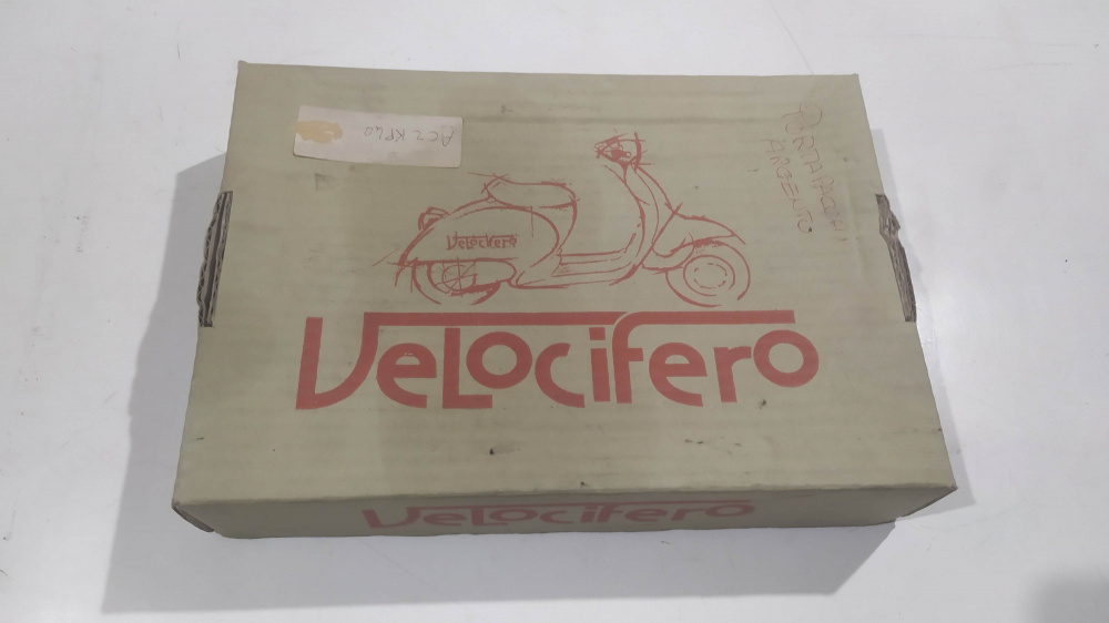 portapacchi posteriore italjet velocifero con confezione originale