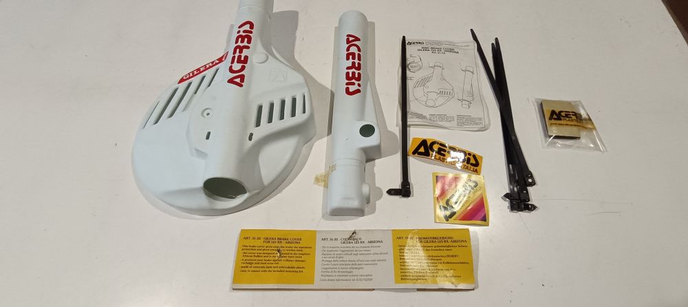 kit copridisco bianco nuovo acerbis gilera arizona – rx 125