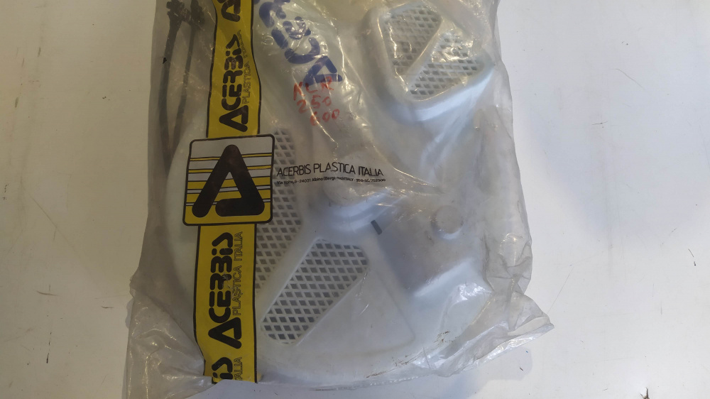 kit copridisco bianco acerbis 51-29 per kawasaki klr 250 ´86-´88 - klr 600 ´86