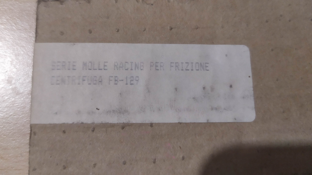 serie molle racing adige per frizione fb-129