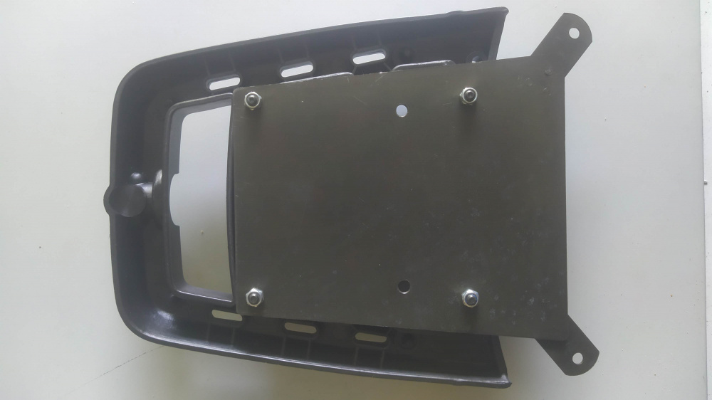 piastra bauletto con attacco aprilia amico gl
