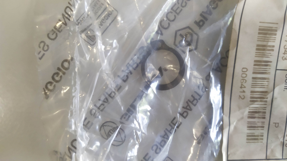 anello seeger per albero vari modelli piaggio aprilia