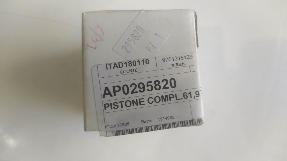 pistone compl.61,97/61,98 mm
