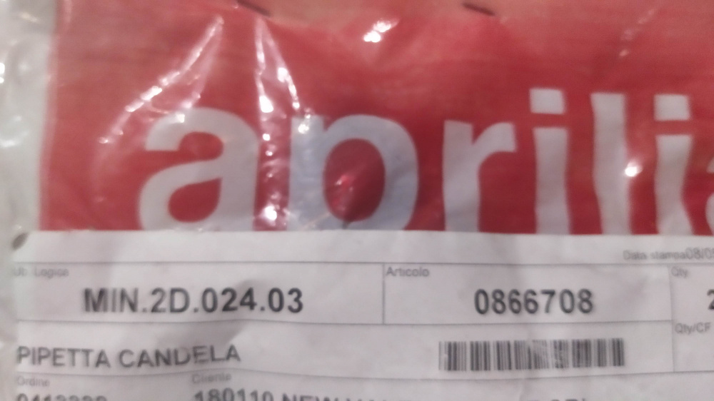 pipetta candela