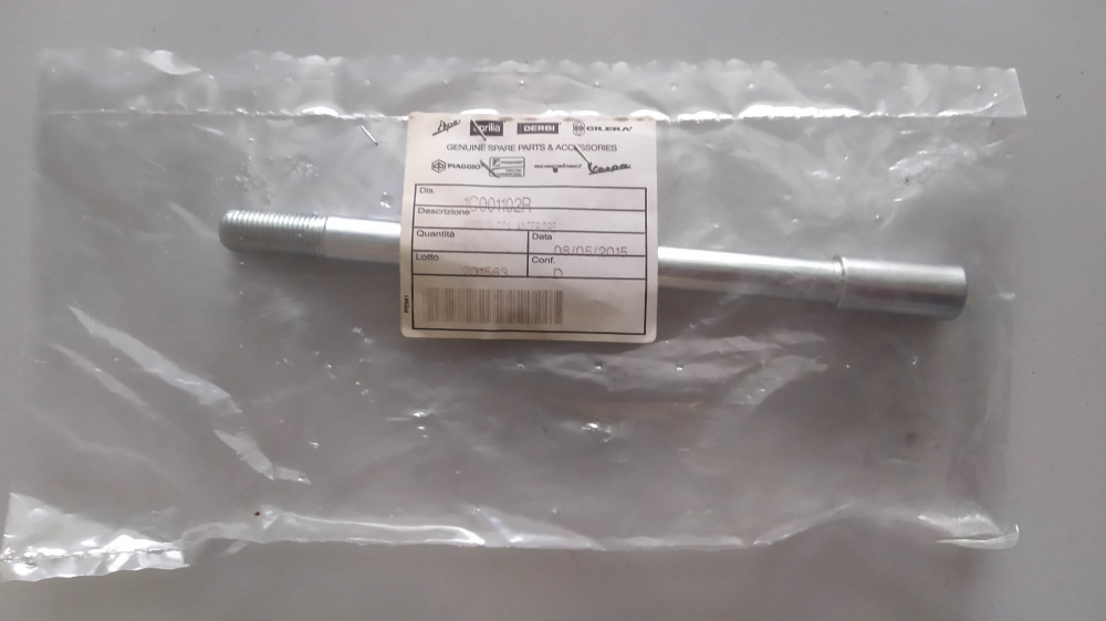 asse ruota anteriore aprilia scarabeo 50 50/100 ´14