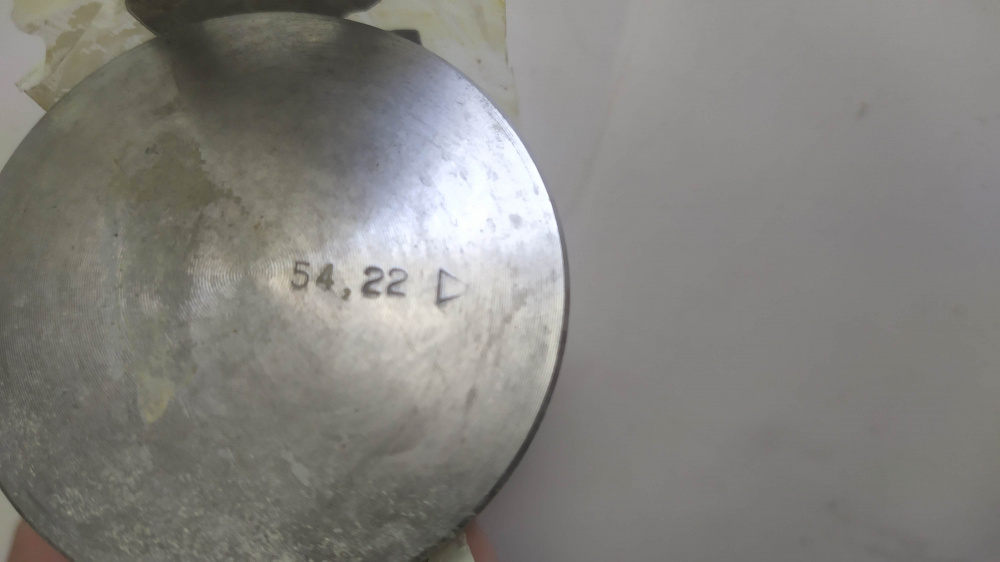 pistone completo di fasce e spinotto d. 54.22 aprilia af1 125