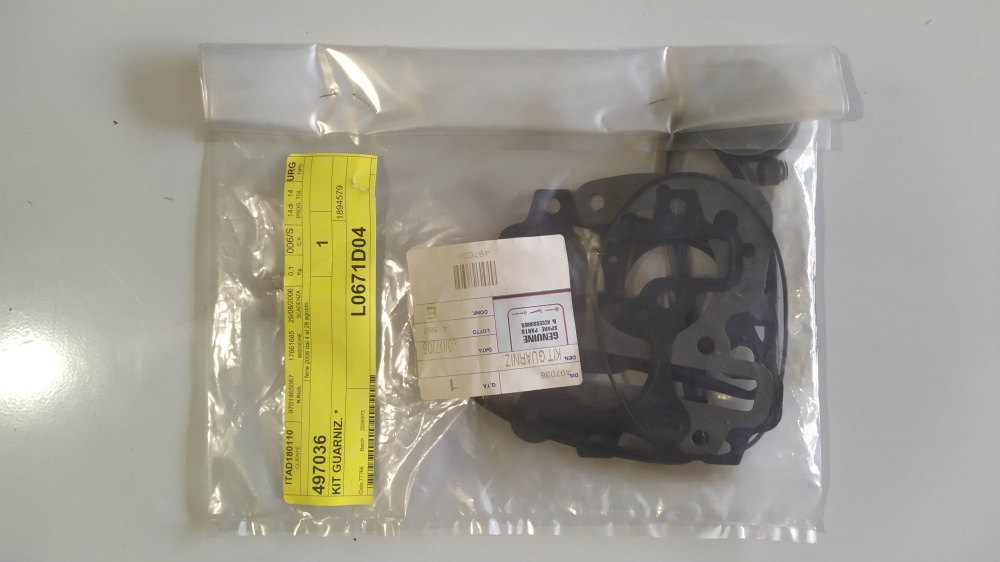 kit guarnizioni gr.termico aprilia sportcity one 50 4t ´08 - ´10