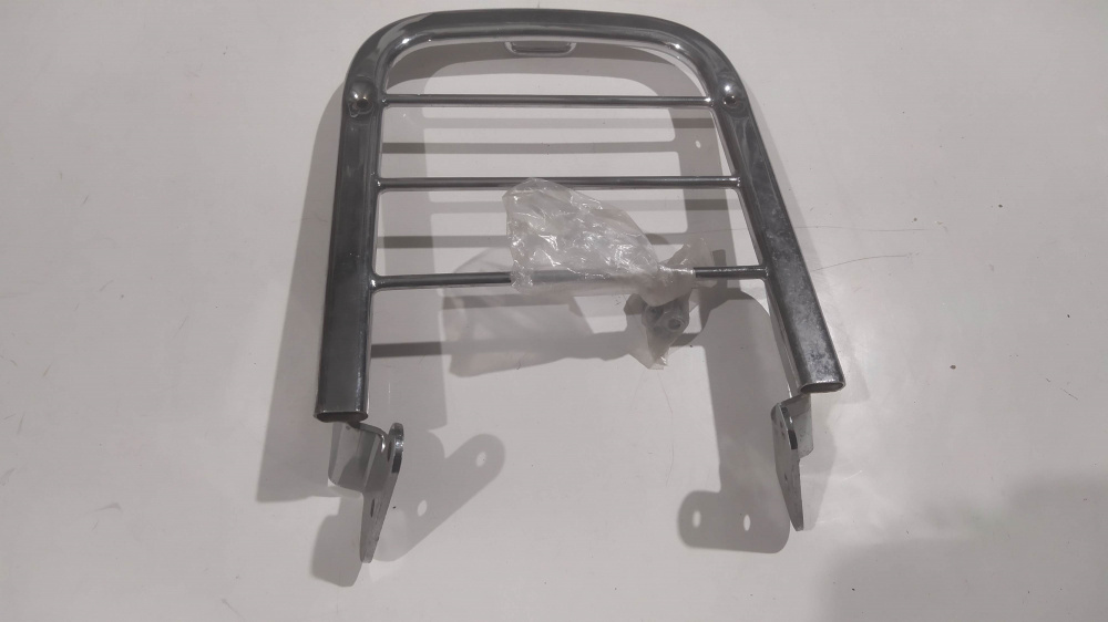 portapacchi posteriore cromato originale aprilia red rose