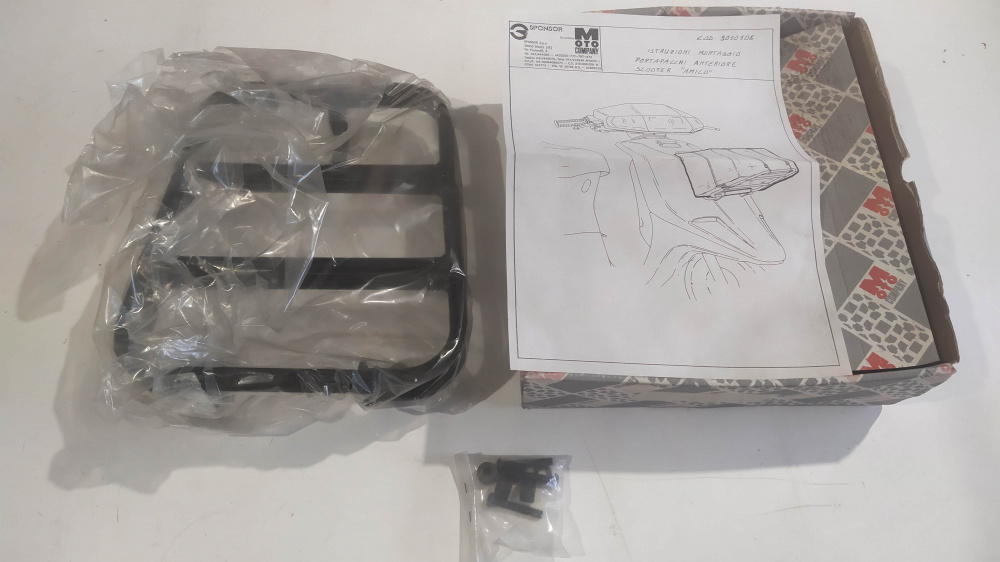 portapacchi anteriore aprilia amico