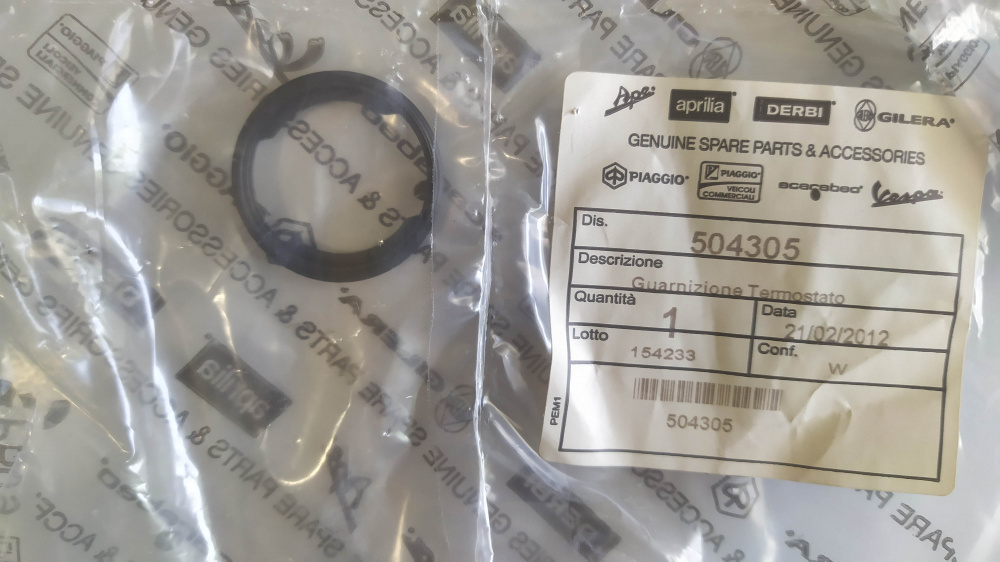 guarnizione termostato