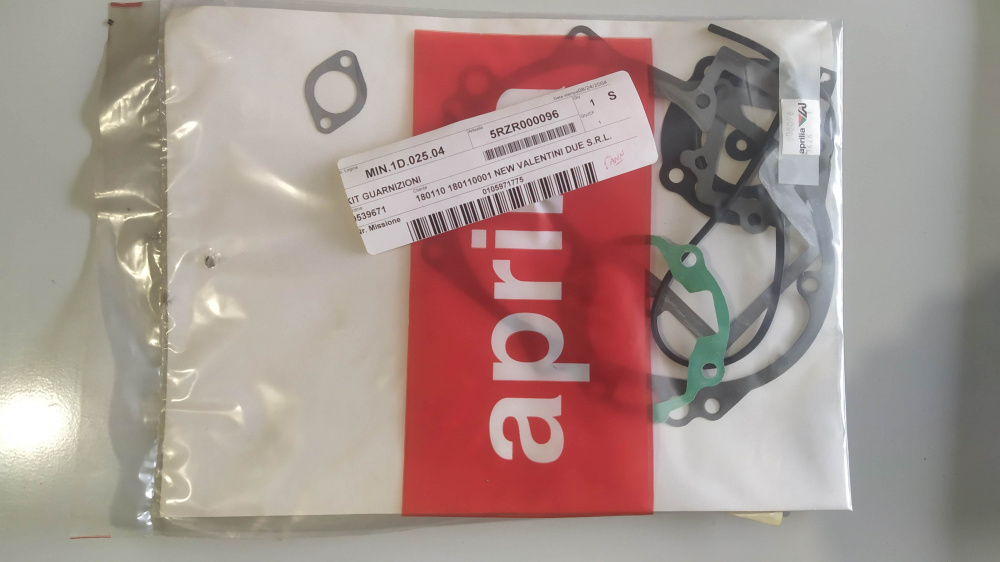 kit guarnizioni cilindro aprilia sr h2o ´00 - ´04