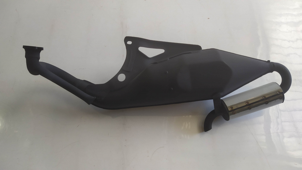 kit marmitta catalitica 8219482 con parafango aprilia sr 50 h2o