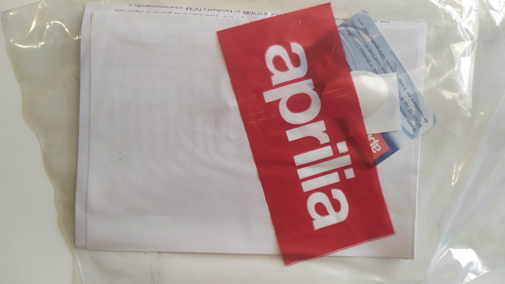 kit marmitta catalitica con parafango aprilia area 51