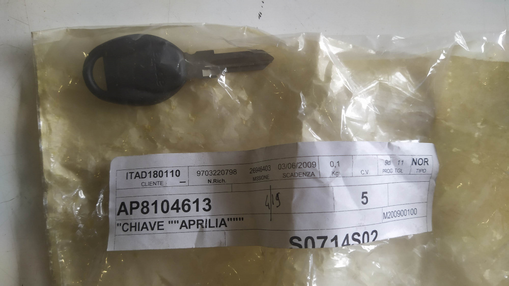chiave aprilia