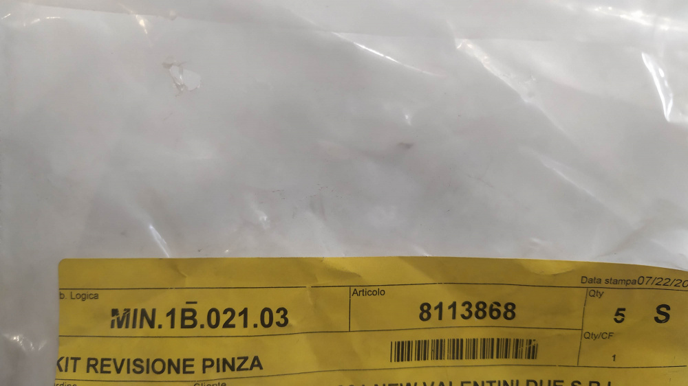 kit revisione pinza