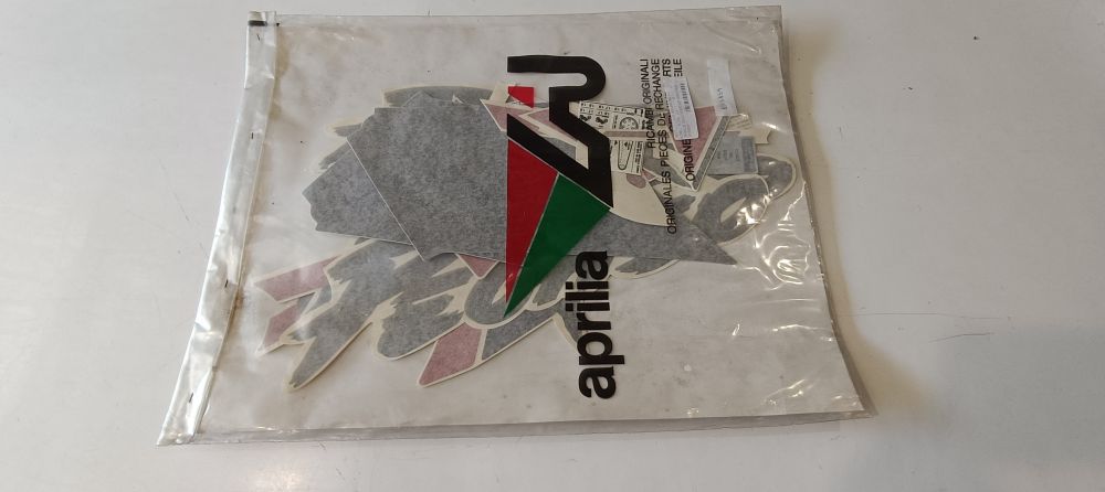 kit adesivi originali completi aprilia pegaso 650 nero – viola