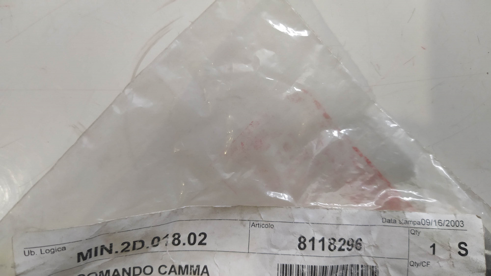 leva comando camma