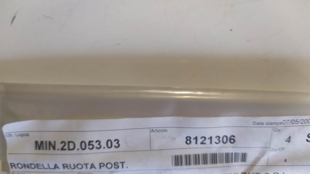 rondella ruota post.