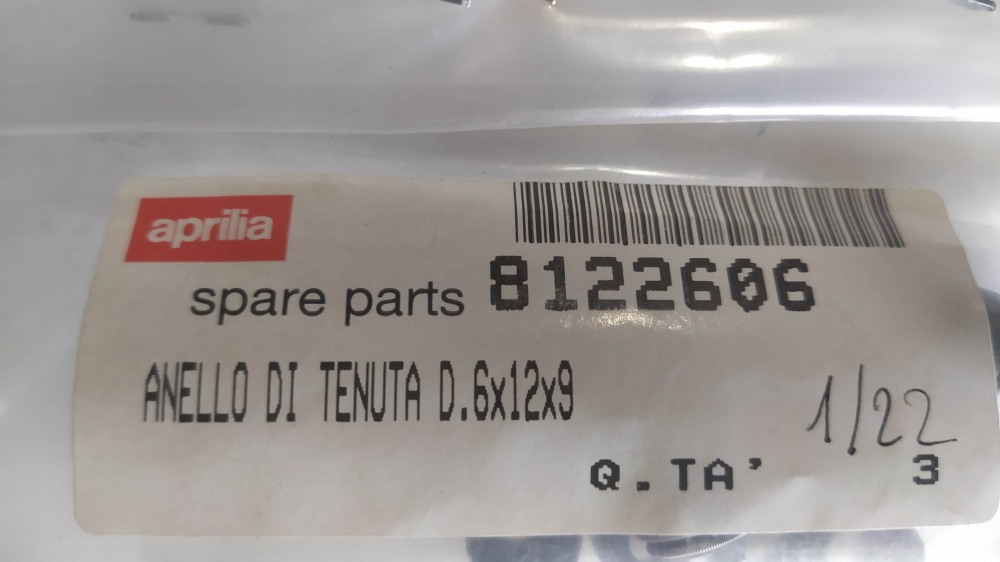 paraolio guidavalvola