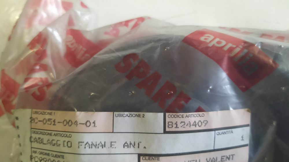 cablaggio fanale ant.
