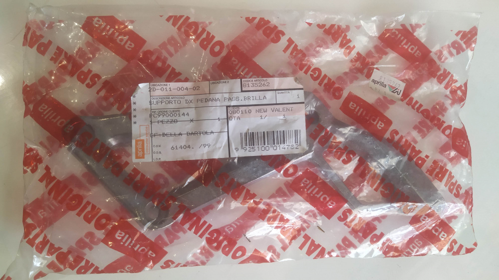 supporto dx pedana pass.brilla