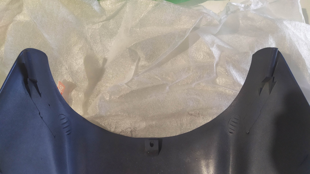 cofano anteriore v.azzurro mi. aprilia leonardo 125/150 ´96 - ´98