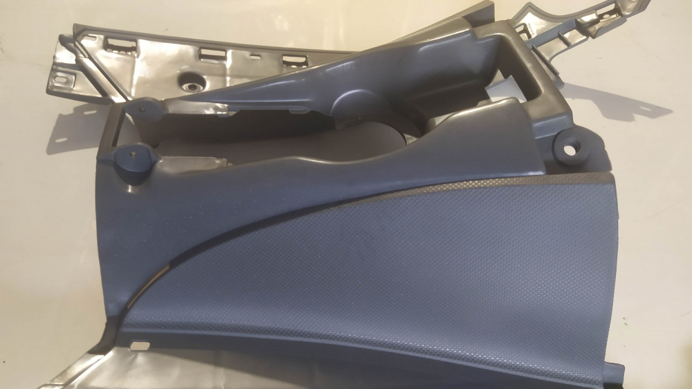 pianale poggiapiedi grigio aprilia leonardo 250 &acute;99 - &acute;01