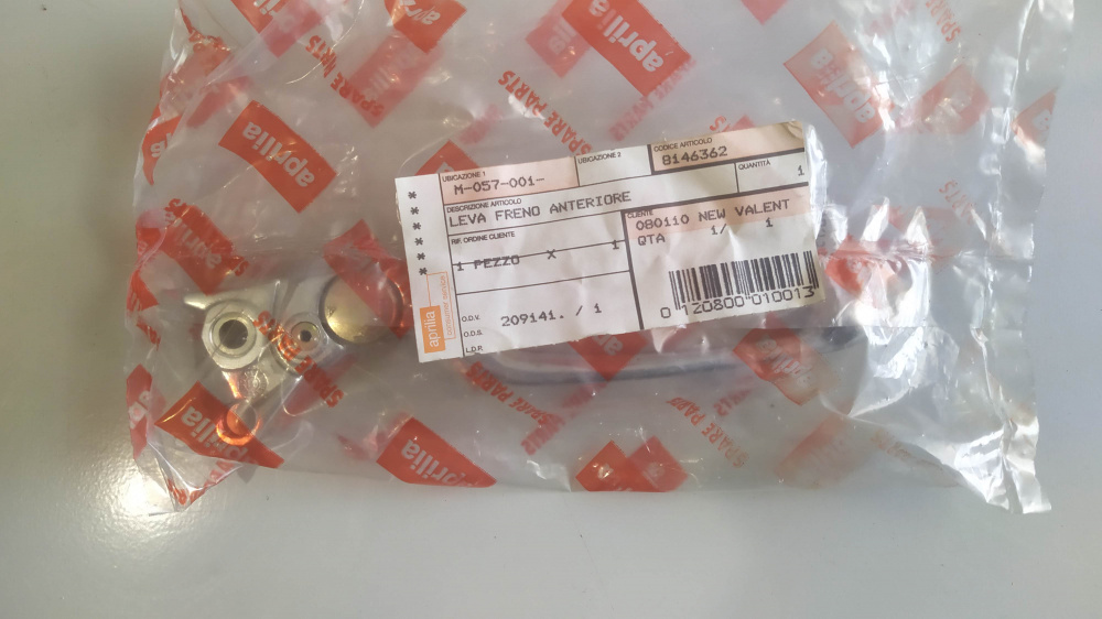 leva freno anteriore aprilia rsv 1000 ´00