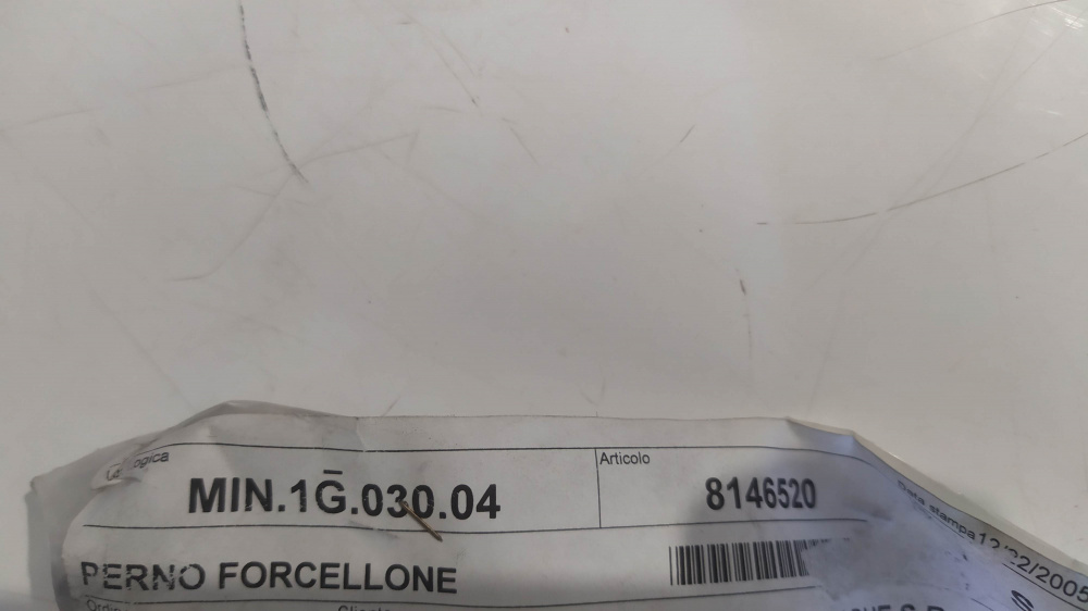perno forecellone